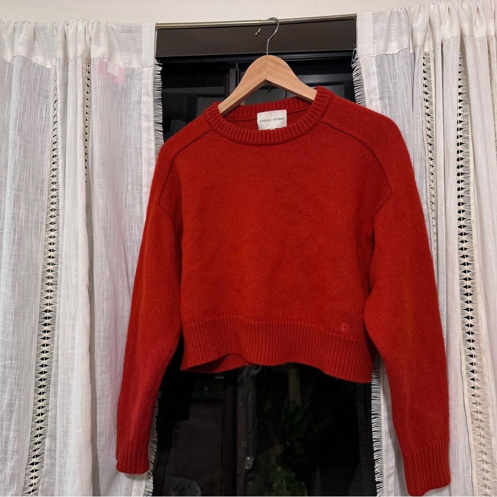 Lou Lou Studio wool and cashmere cropped sweater